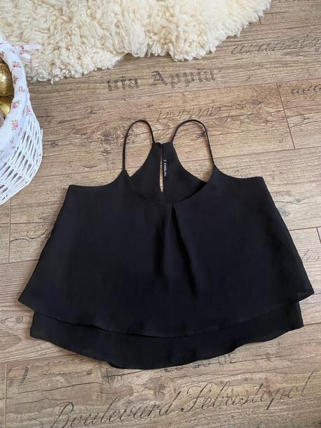 Elegantný crop top, terranova,s