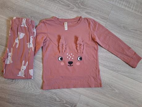 Pyžamko zajačik lindex 110/116, lindex,110