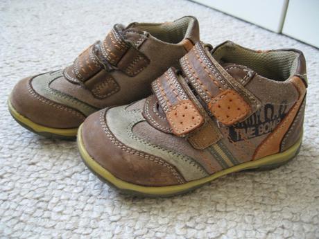 Kožené topánky, veľkosť 23, bären-schuhe,23