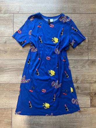 Obrázkové šaty, h&m,36