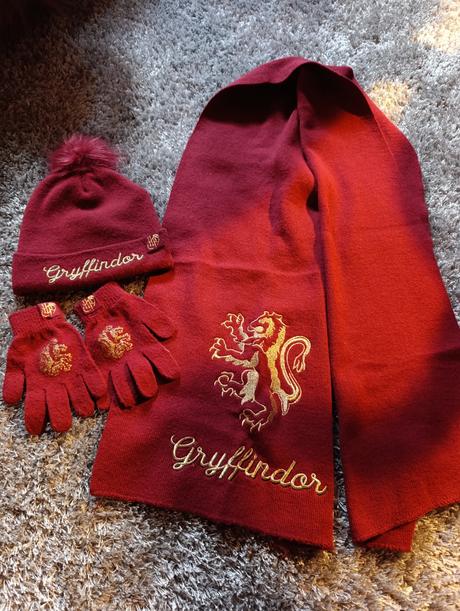 Harry potter čiapka, šál a rukavice uni, takko