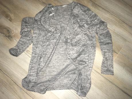 Sedý kardigan s, s