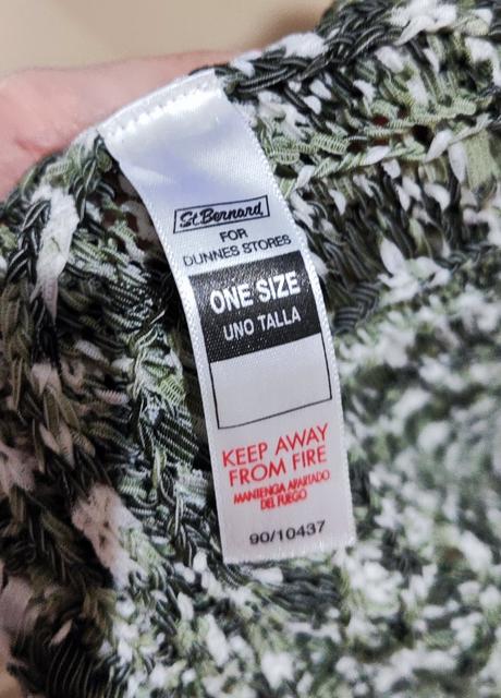 Pončo so strapcami, st. bernard