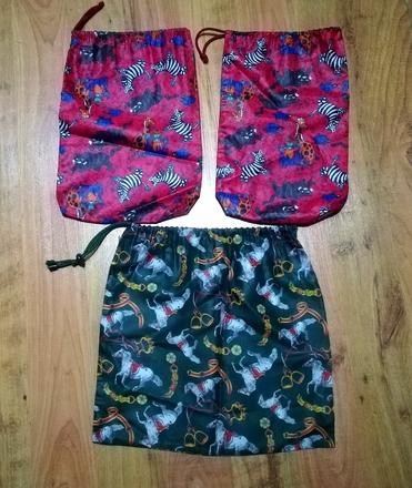 3 ks vrecko na prezúvky,