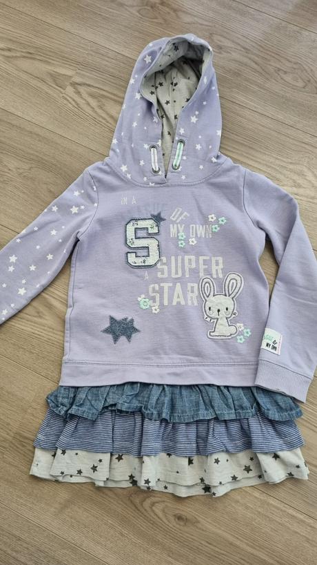 Mikinové šaty, next,116