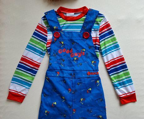 Chucky deluxe karnevalový kostým veľ. 122-134,