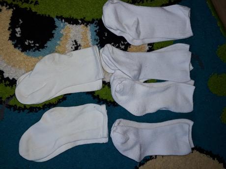 Biele ponozky, f&f,17