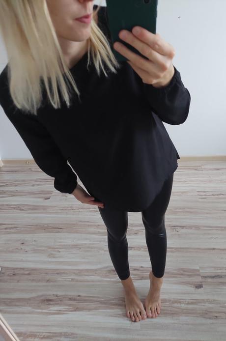 Čierna blúzka, gate,s