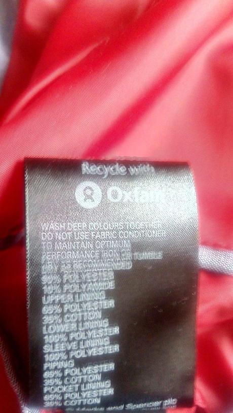 Prechodná bunda nenosena, marks & spencer,xl