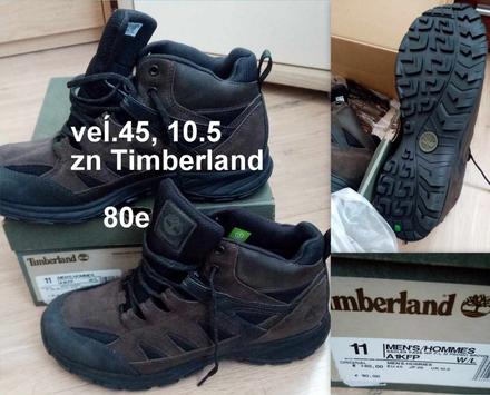 Pánske topánky veĺ.45, zn.timberland, timberland,45