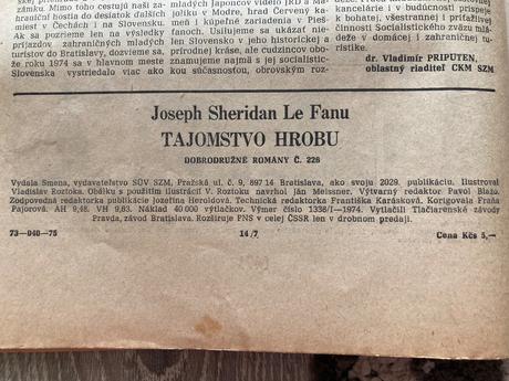 Dobrodružné romány 70te roky 3ks, 