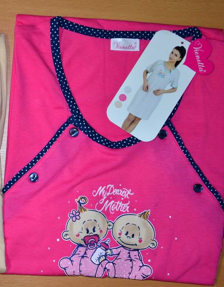 Materská nočná košeľa, vienetta secret,l / m / s / xl / xxl