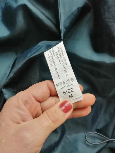 Bunda flyluxury vm-s petrolejová, m