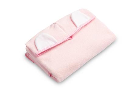 Sensillo pončo na kúpanie ružové, 