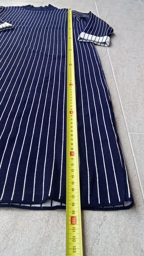 Teplé svetrové šaty, s