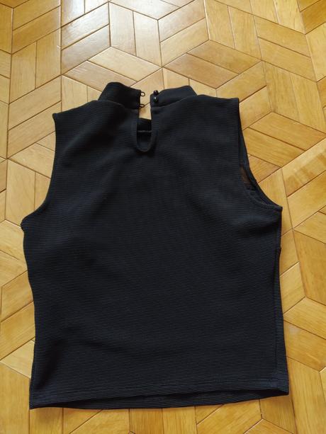 Čierny krátky top., tally weijl,s