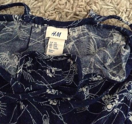 Nohavicový overal zn. h&m, h&m,98