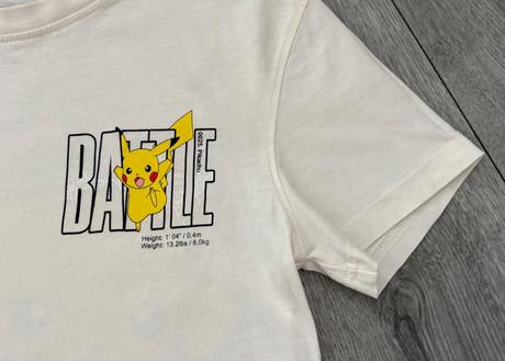 2x pokémon tričko veľ. 134, c&a,134