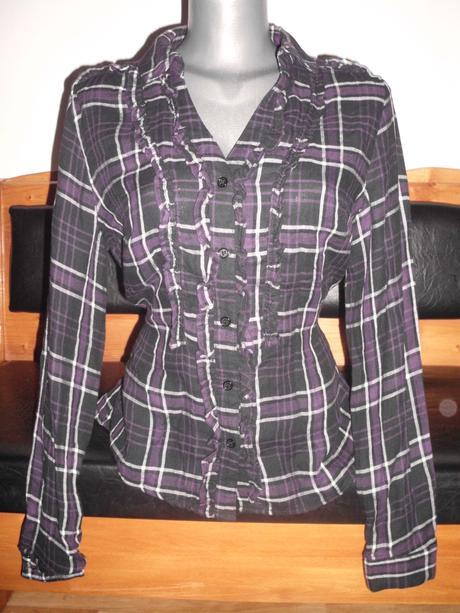 Predĺžená košieľka s opaskom m/l, m