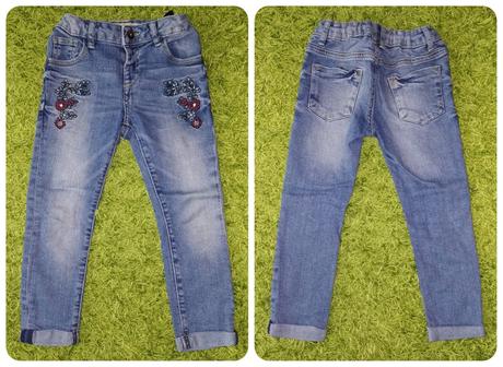 Dievcenske nohavice velkost 104 mix, 104