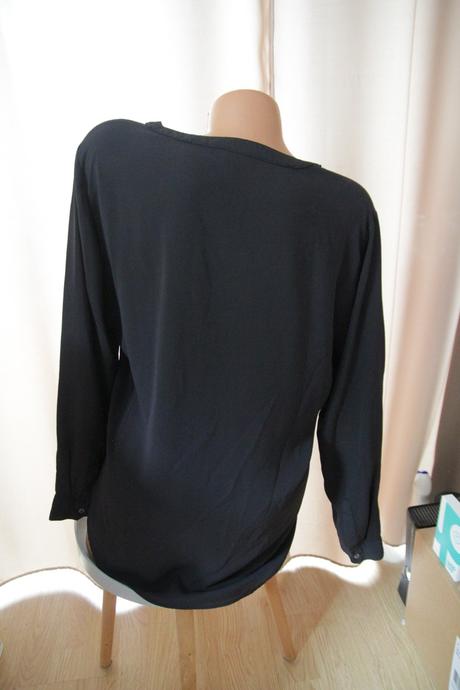 Čierna blúzka jacqueline de yong, xl, xl