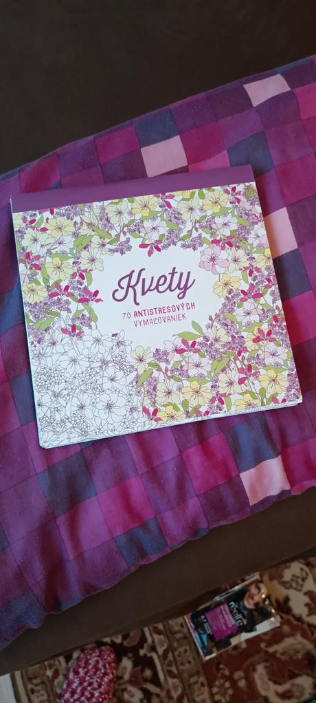 Antistresové omaľovánky,