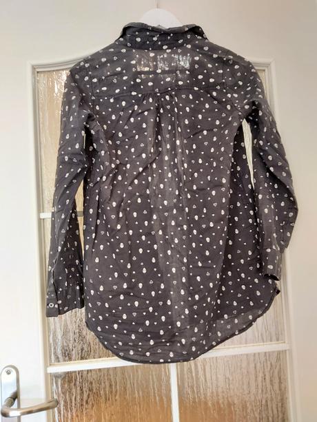 Košeľa s lebkami., h&m,158