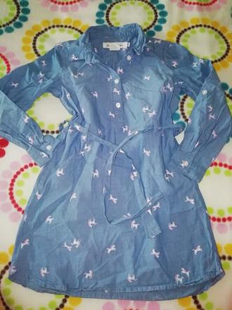 Košeľové šaty, h&m,116