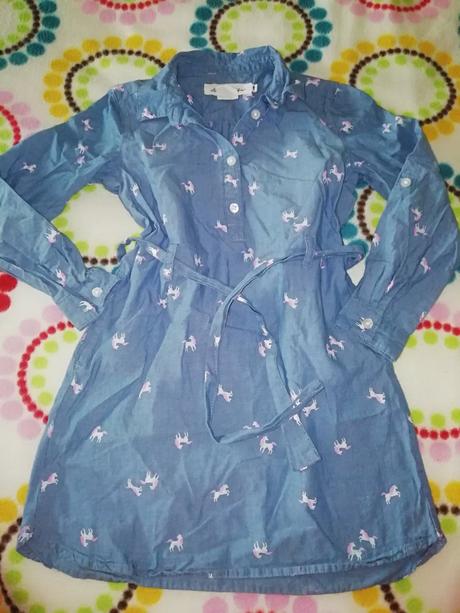 Košeľové šaty, h&m,116