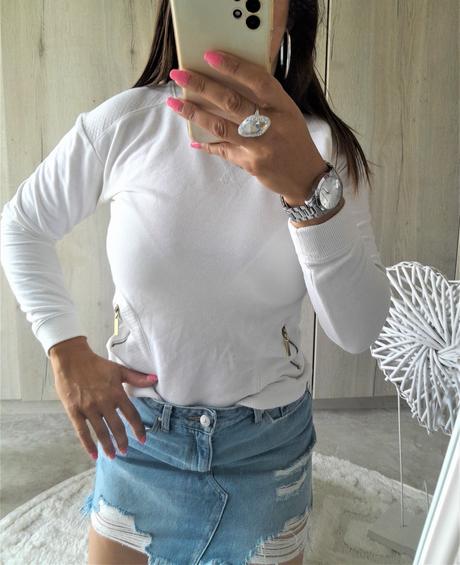 Mikina gate so zlatými zipsami-xs, gate,xs