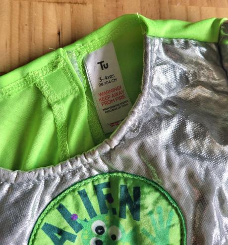 Karnevalový kostým alien invasion na 3-4 roky, 