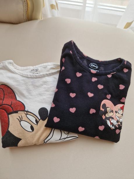 Tričká s dlhým rukávom 2ks- č.104, disney,104