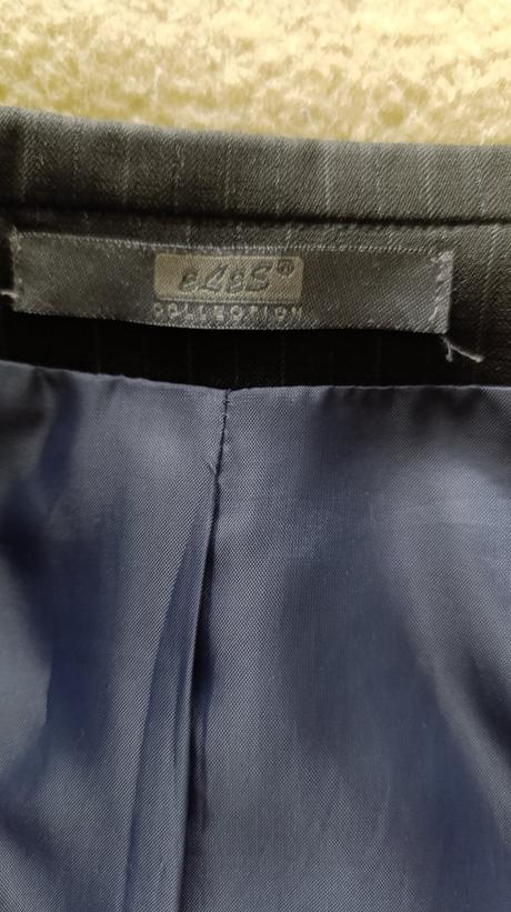 Oblek sako nohavice vesta, 52