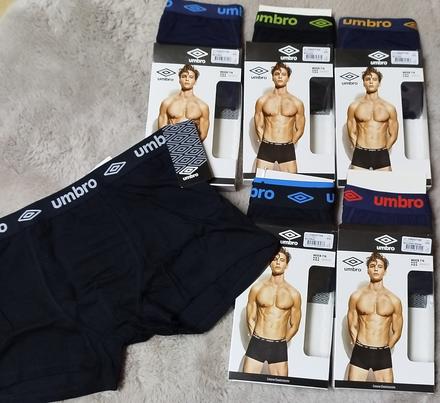 Pánske kvalitné bavlnené boxerky zn. umbro, 4xl - xxxl