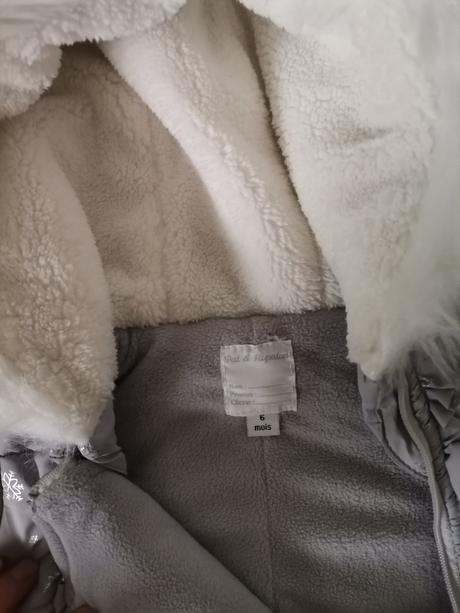 Zimný overal s kožušinkou, 68