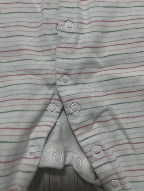 Dlhorukavovy pásikavý overal, primark,74