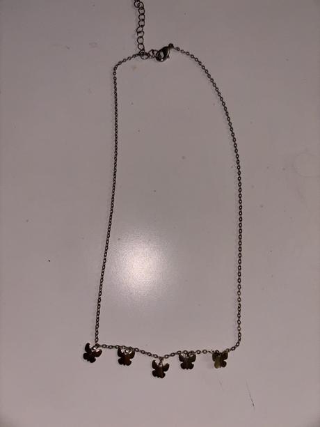 Náhrdelník s motýľmi, h&m