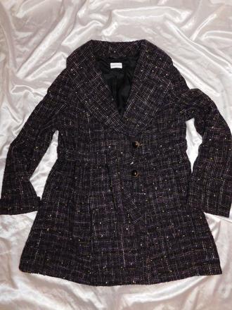 Luxusny damsky vlneny kabat, 46