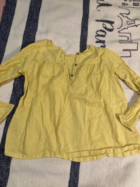 Žltá blúzka, zara,134