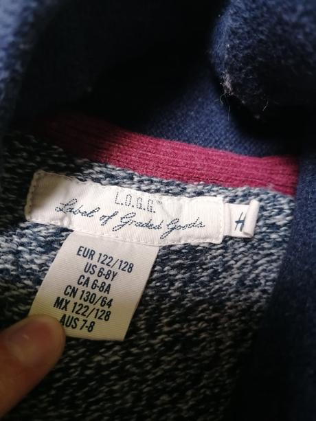 Svetrík detský, h&m,122