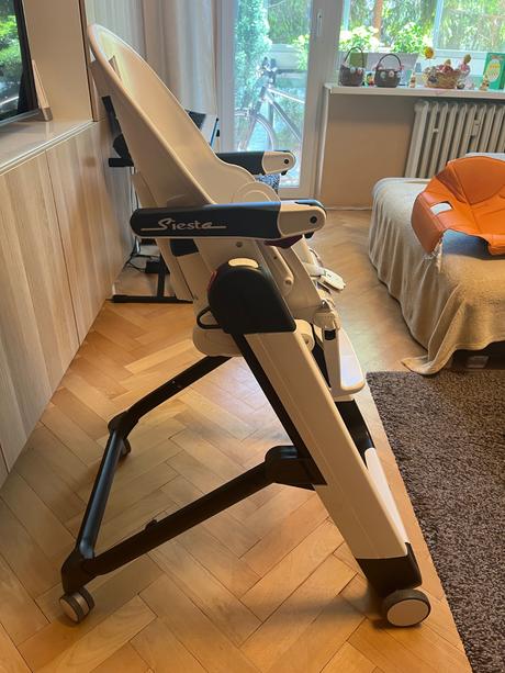 Vysoká stolička peg perego siesta oranžová, peg-pérego