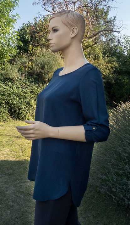 Blúzka s roll-up rukávmi 38/40, vero moda,38