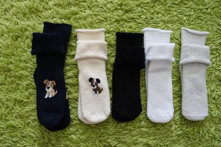 Ponožky z froté, h&m,25