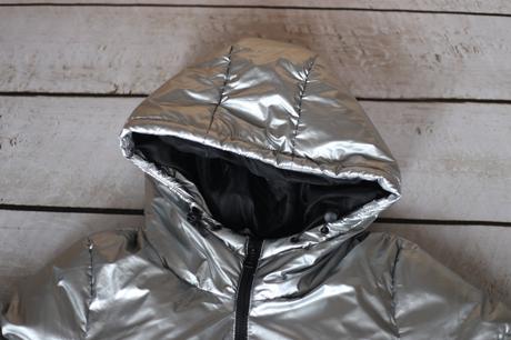 Lesklá páperová bunda, house,s