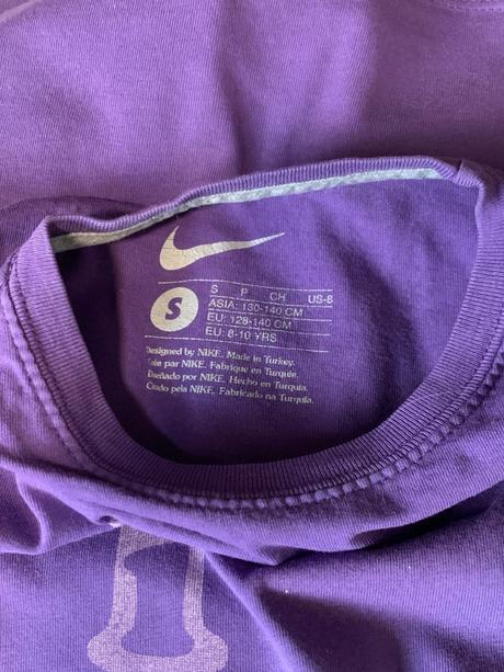 Nike fialové dievčenské tričko, nike,128