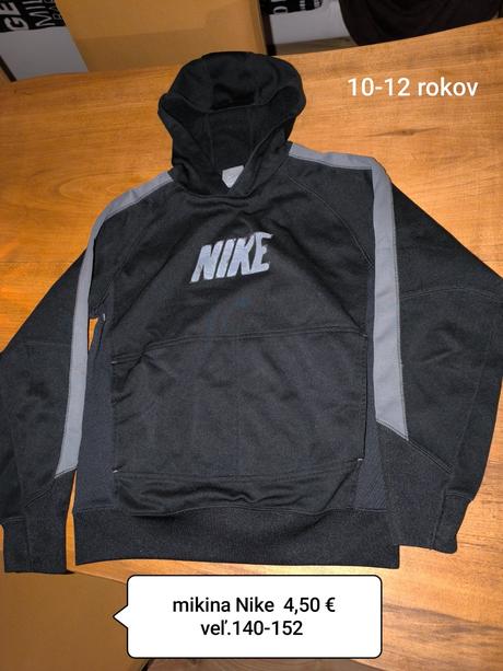 Mikina, nike,140