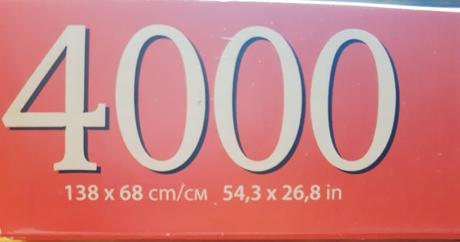 Puzzle castorland 4000 ks, 