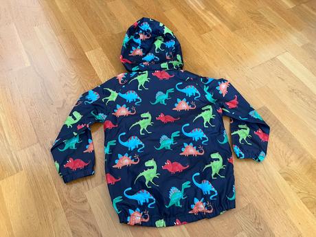 Detska tenka bundicka s dinosaurami 122, tesco,122