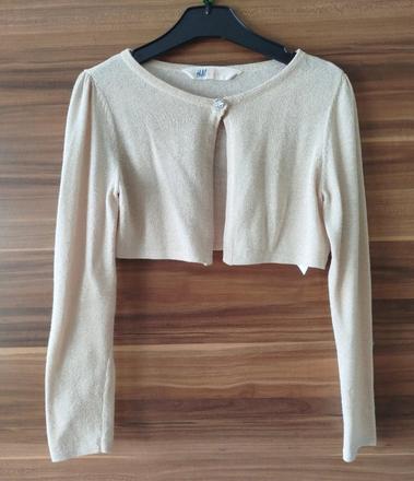 Trblietavé dievčenské bolerko, h&m,122