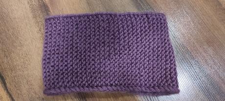 Dámska pletená čelenka, m